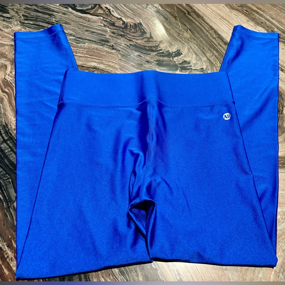 Bandier All Access Center Stage Shine Royal Blue Leggings Size M NWOT - Picture 4 of 6